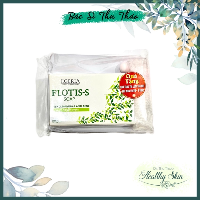XÀ PHÒNG HỖ TRỢ GIẢM MỤN EGERIA FLOTIS - S SOAP