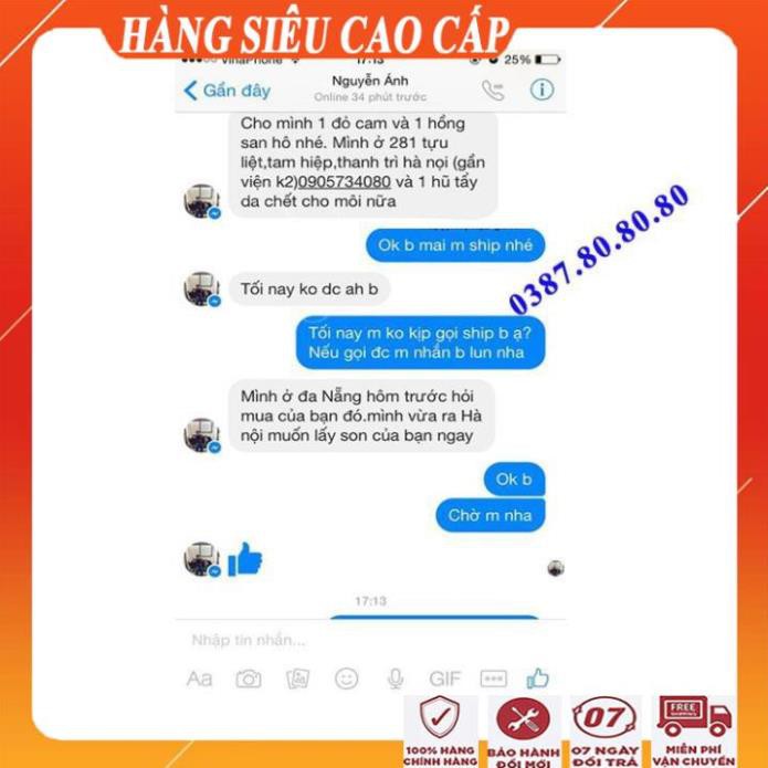 [ Freeship-HÀNG CAO CẤP ] Son môi cao cấp 3 cấp độ lì, dưỡng,lì không khô môi/ Son môi hàn quốc chính hãng sidumi