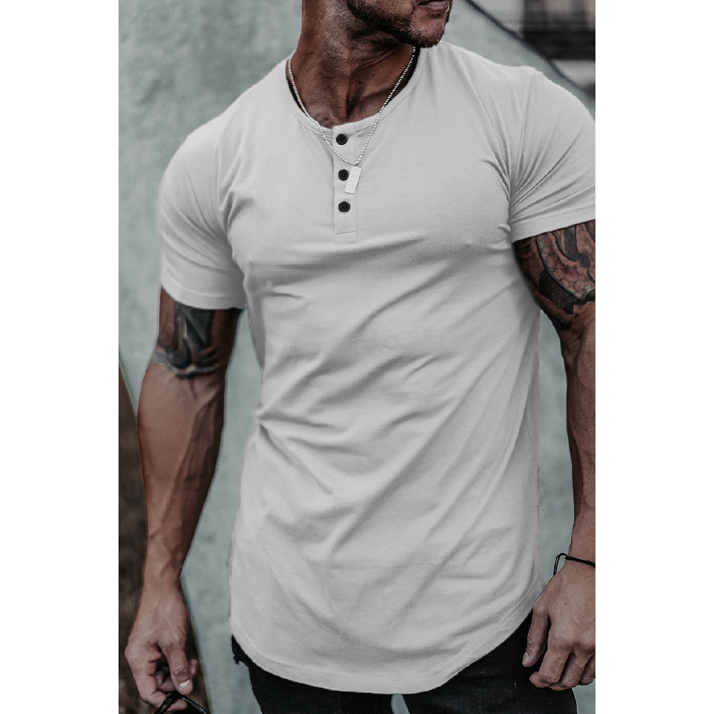 Áo thun thể thao ngắn tay thoáng khí thời trang cho nam