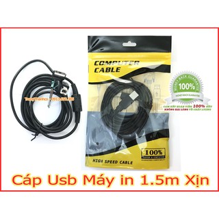 Cáp usb máy in 1.5m xịn