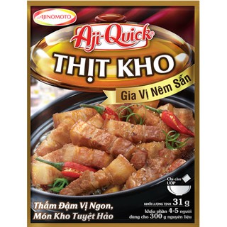 Aji-quick gia vị nêm sẵn thịt kho 31g