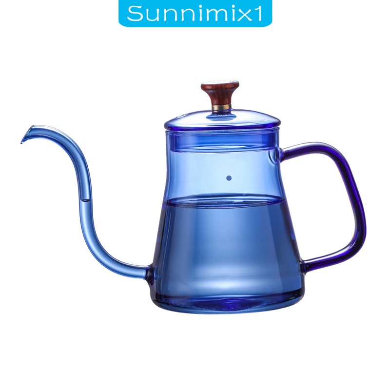 Ấm Đun Nước Cổ Ngỗng Bằng Thủy Tinh Sunnimix1