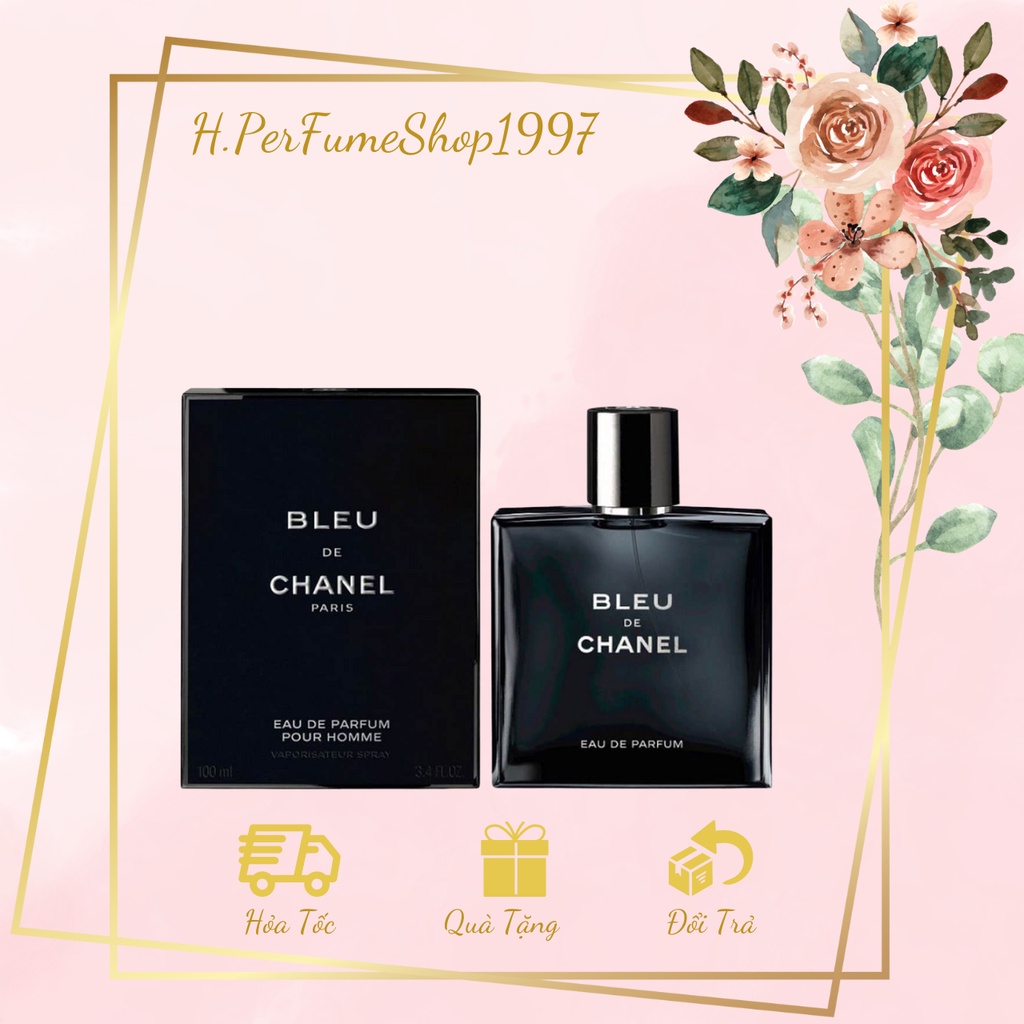 Nước Hoa Nam Bleu EDP Dung Tích 100ml - Dầu thơm nam hương gợi cảm lịch lãm mạnh mẽ