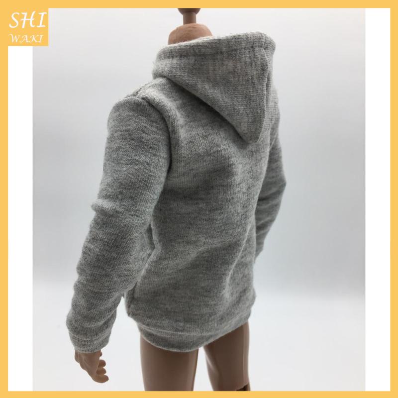 Áo Hoodie Màu Xanh Quân Đội Dành Cho Mô Hình Nhân Vật 12inch Tỉ Lệ 1 / 6