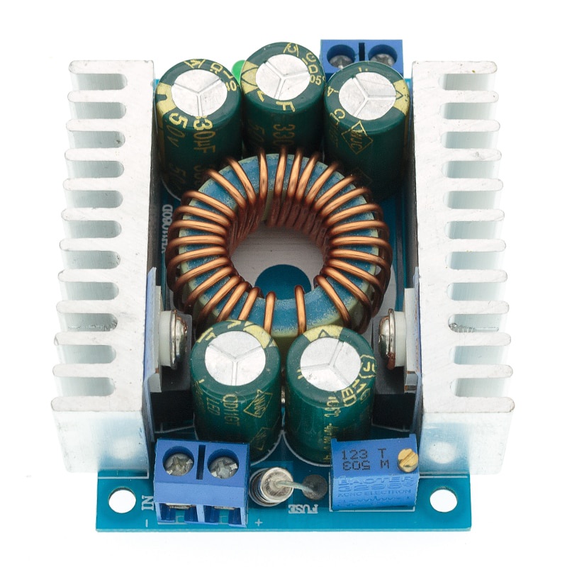 Mô Đun Hạ Áp DC-DC 12A 95% Hiệu Quả Cao Cho Xe Hơi