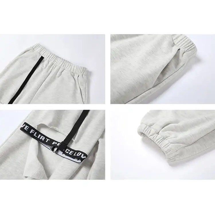 Quần Jogger Nữ Lưng Cao Rách Gối Thời Trang Hè 2021 | BigBuy360 - bigbuy360.vn