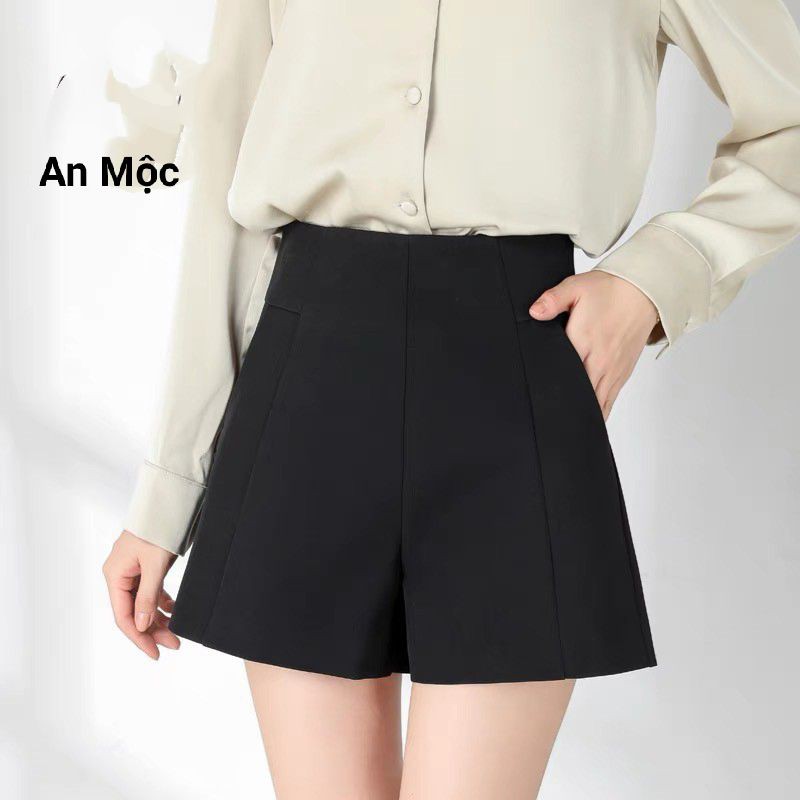[AN MỘC] Quần Short đùi công sở nữ phong cách năng động