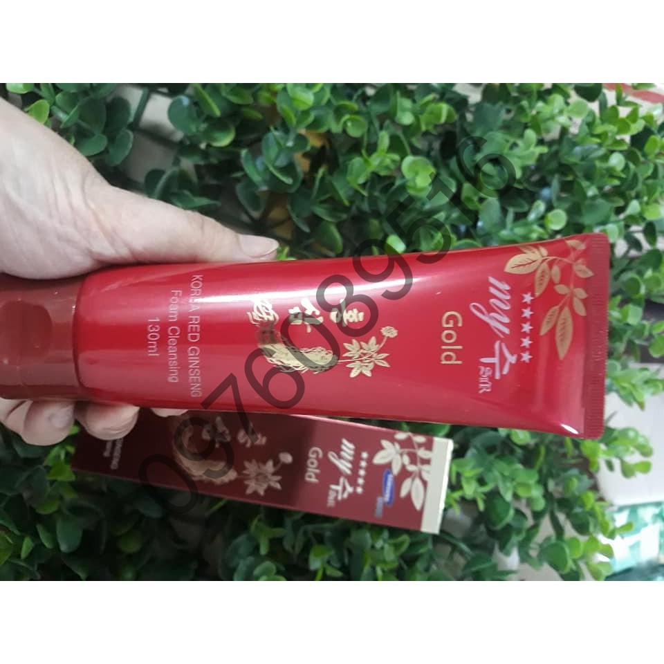 SIÊU KHUYẾN MẠI: 2 HỘP SỮA RỬA MẶT SÂM ĐỎ CAO CẤP HÀN QUỐC