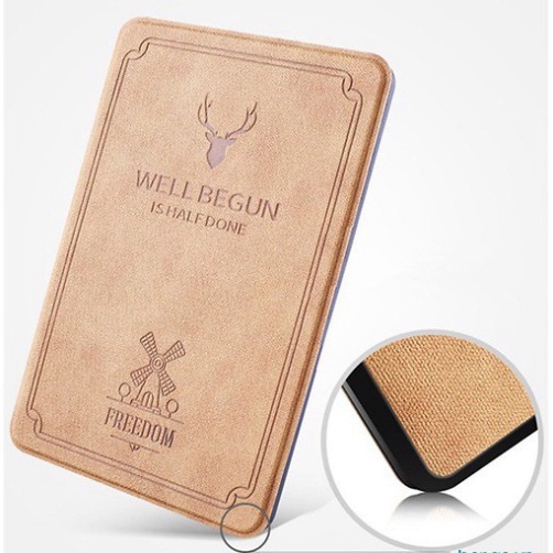 Bao Da Well Begun Kindle PaperWhite 4/3/2/1/2019 Kindle Oasis 3/2/2019 Nắp Hút Nam Châm - Phụ Kiện Đẹp Xaha