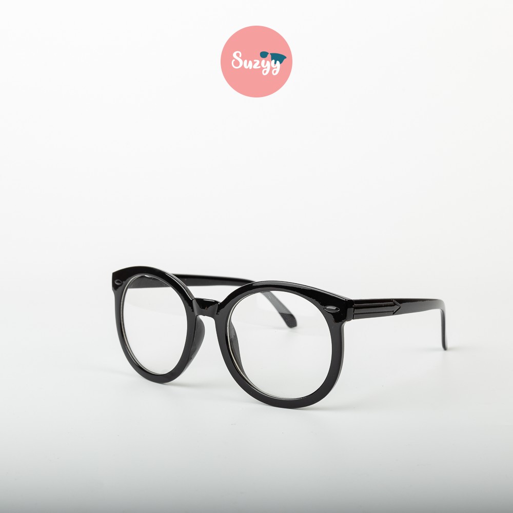 Gọng kính tròn thời trang nữ Suzyy chất liệu nhựa viền dày siêu bền | BigBuy360 - bigbuy360.vn