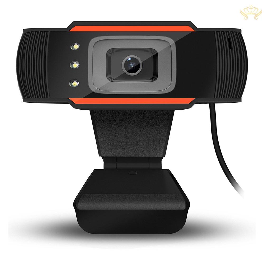 Mới Webcam Hxsj A870C3 Usb 480p Tích Hợp Micro Hấp Thụ Âm Thanh Cho Pc Laptop