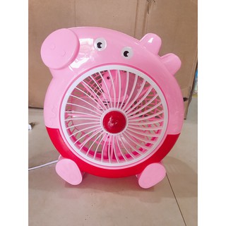 QUẠT MINI HÌNH THÚ ĐÁNG YÊU ( GIA DỤNG RẺ )