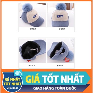 Nón lưỡi Trai Cho Bé Trai Bé Gái Hàn Quốc cho các Bé Từ 2 - 7 Tuổi
