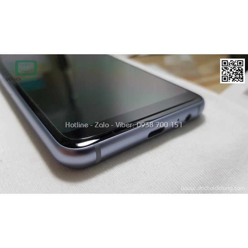 Miếng dán cường lực Samsung A8 2018 Nillkin Amazing H+ Pro