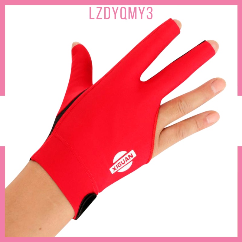 Găng Tay Chơi Bida 3 Ngón Đàn Hồi Thấm Hút Mồ Hôi