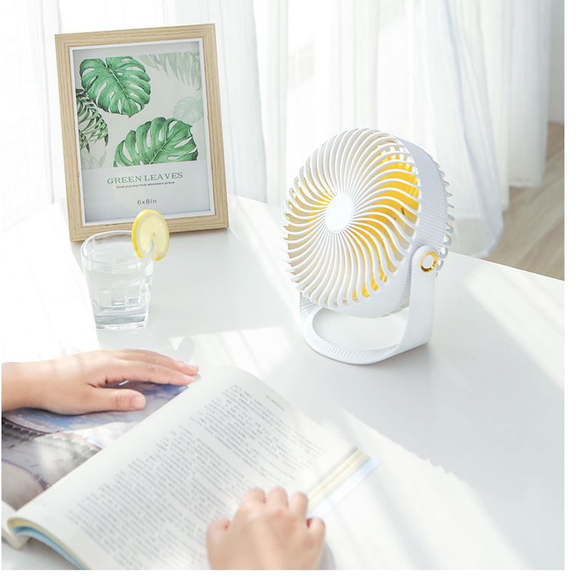 Quạt sạc tích điện mini để bàn văn phòng, bàn làm việc,bàn học | BigBuy360 - bigbuy360.vn