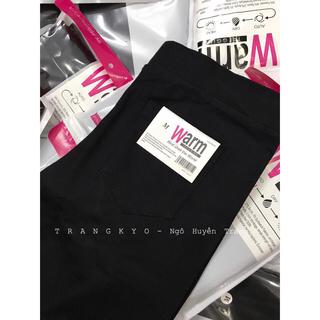 [kèm ảnh thật+video] Quần legging warm túi zip