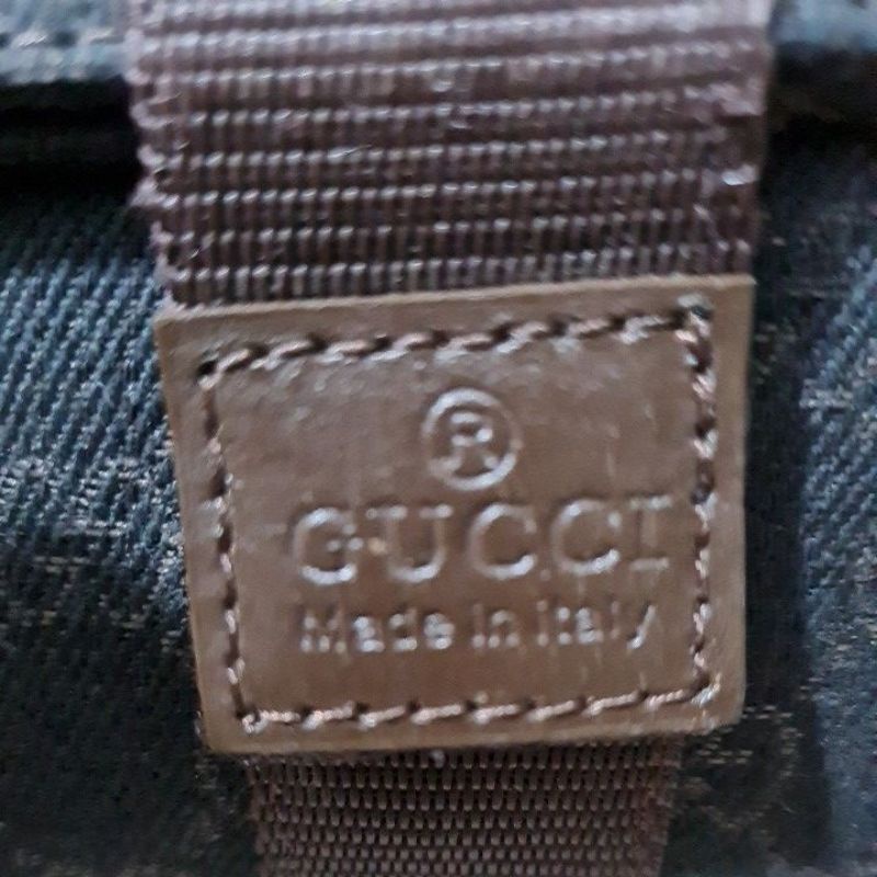 túi 2hand- clutch Gucci kaki