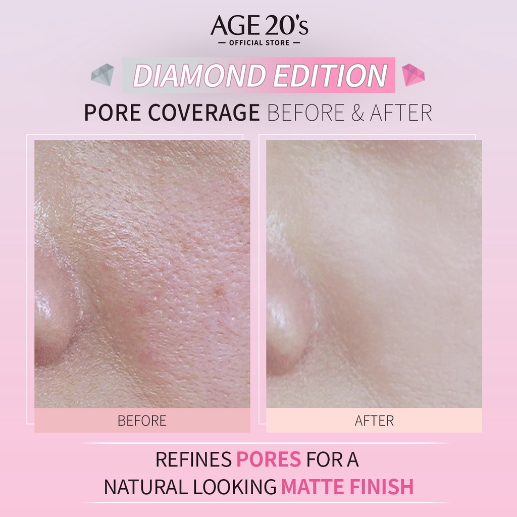 Phấn tươi AGE 20's cao cấp trang điểm chuyên nghiệp 12.5g