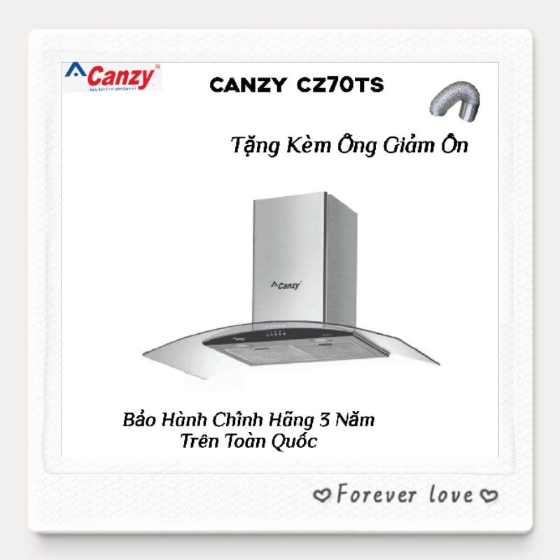 Máy Hút Khói Khử Mùi Canzy CZ-70TS
