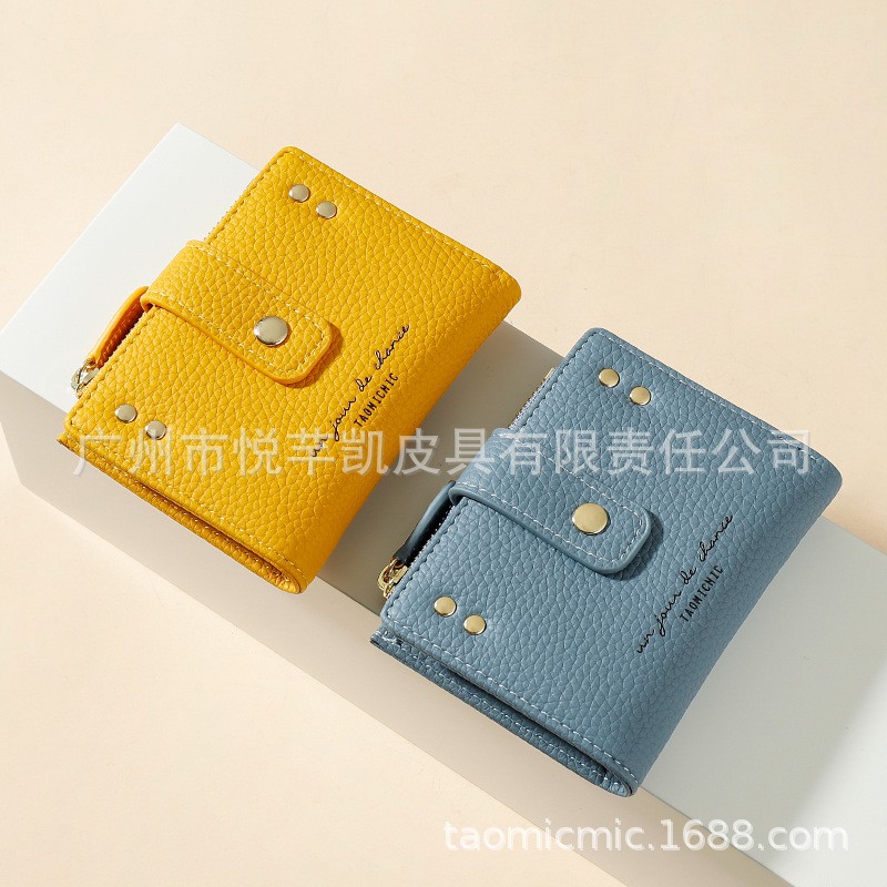 Ví nữ cao cấp cầm tay TAOMICMIC mini thời trang nhỏ gọn nhiều ngăn đẹp giá rẻ LOT STORE VD470