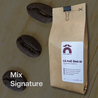 [LOẠI ĐẶC BIỆT] 500g Cà phê nguyên chất, rang mộc 100% không hương liệu - Cà Phê Ông Bi