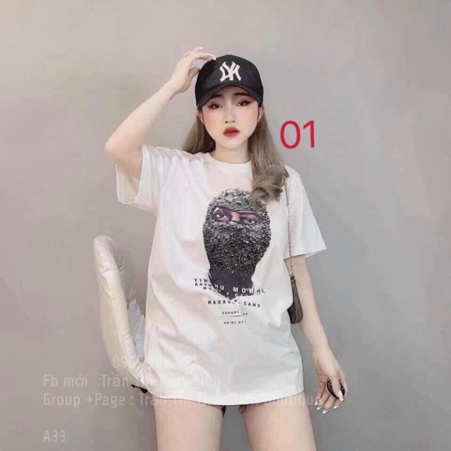 Áo Phông Nữ Form Rộng Dáng Unisex, Áo Thun Tay Lỡ Freesize Chất Cotton Co Dãn 4 Chiều Hình Gấu | WebRaoVat - webraovat.net.vn