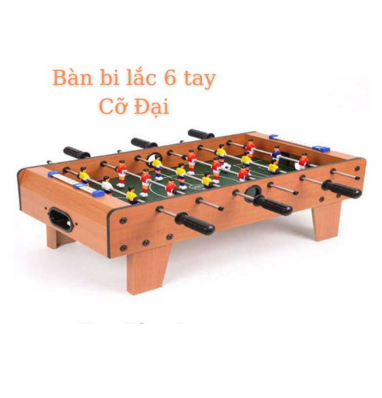 Bàn Đá Banh Mini - Đồ Chơi Bàn Bi Lắc Bóng Đá Table Top Foosball Trẻ Em, Luyện Phản Xạ, Trẻ Thông Minh