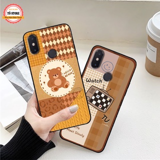 Ốp lưng Xiaomi Redmi Note 5, Note 5 Pro, Note 6, Note 6 Pro, Note 7, Note 7 Pro in hình gấu dễ thương , đáng yêu