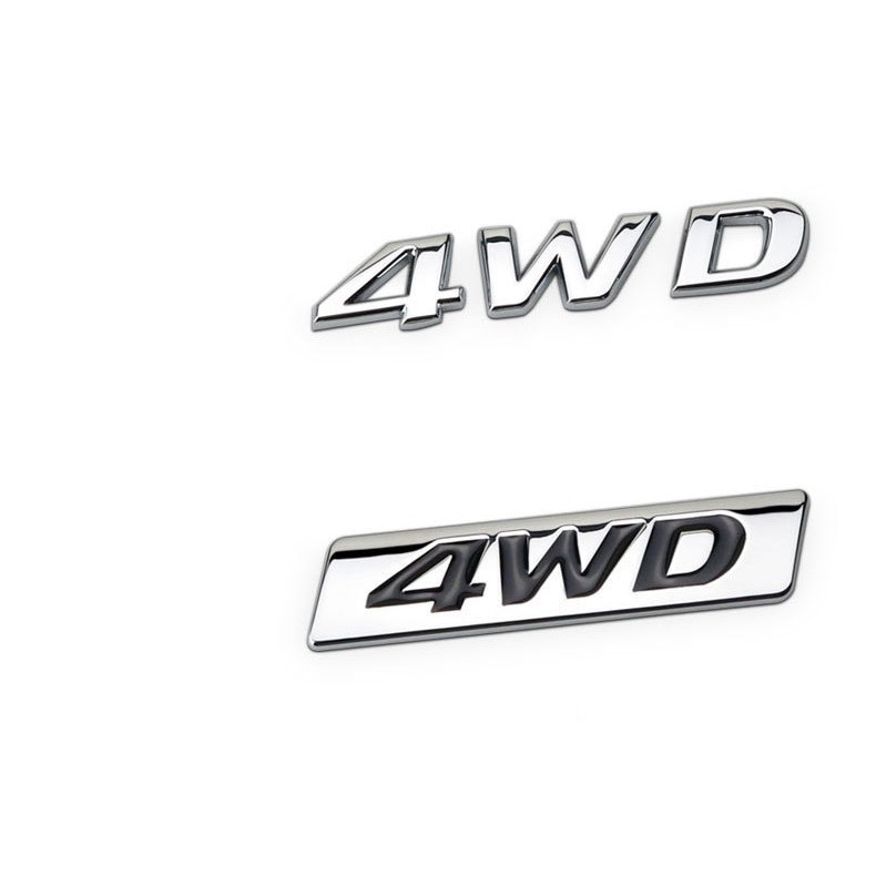 Tem Decal Logo 4wd Dán Xe ô Tô MS-110