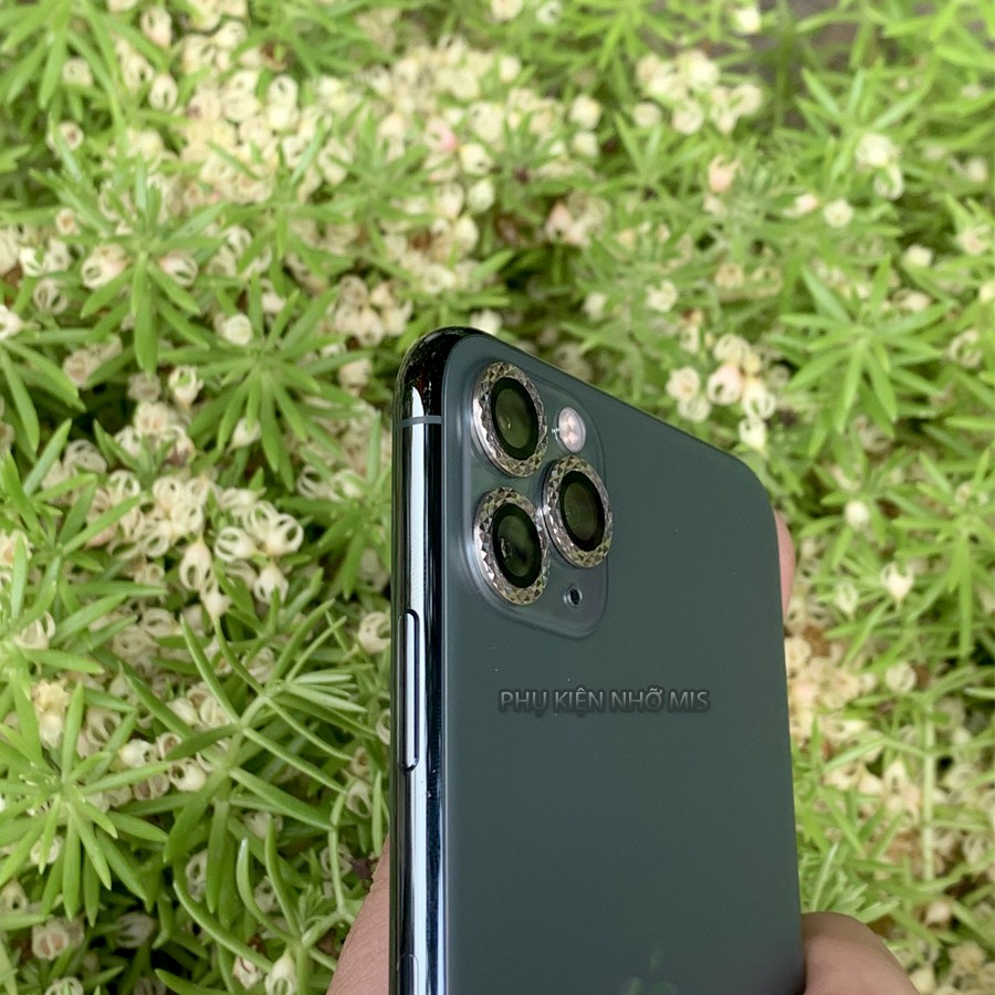 Camera lens  iphone 11- 12 tặng mèo thần tài 24k