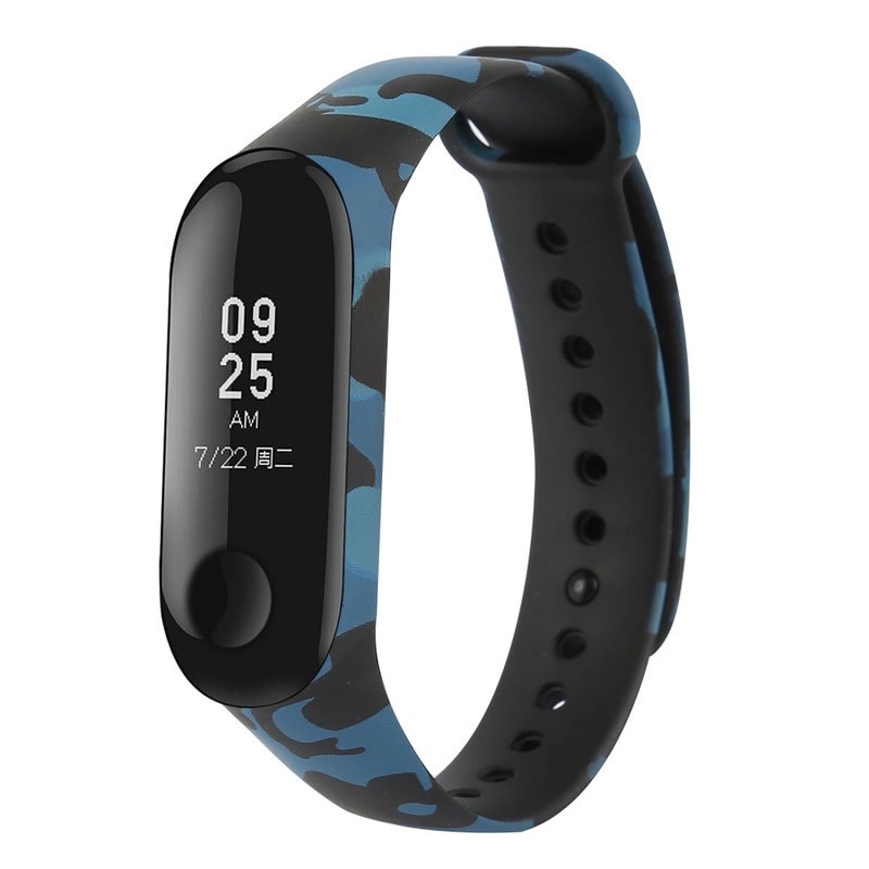 Vòng đeo tay xiaomi miband 3 rằn ri camo