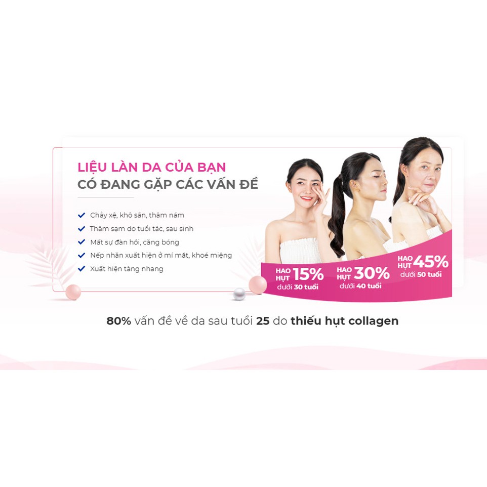 Collagen nước DHC Nhật Bản Collagen Beauty 7000 Plus 500ml (50ml x10 lọ/ hộp) | Thế Giới Skin Care