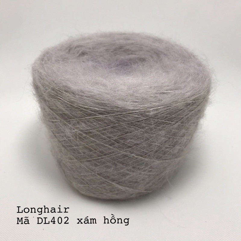 Longhair cuộn 100gr Len Mohair dài