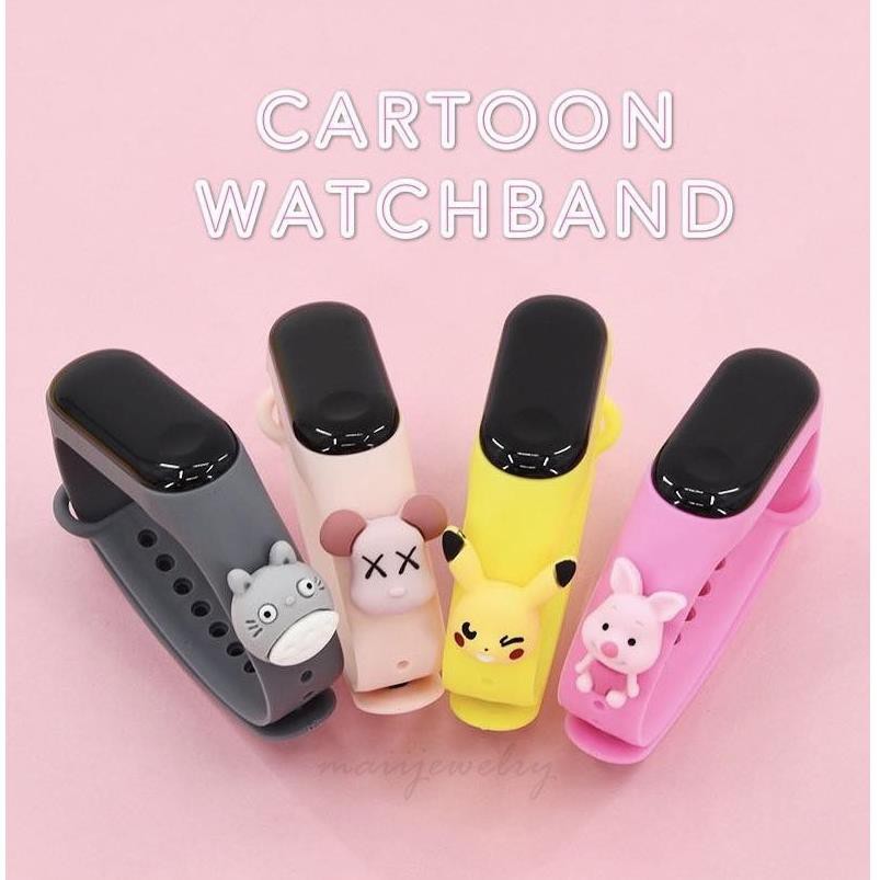 Đồng Hồ Đeo Tay Điện Tử Chống Thấm Nước Có Đèn led m3 Hình pikachu mickey peppa pig pooh Thể Thao Giải Trí Năm Mới Dành Cho Trẻ Em