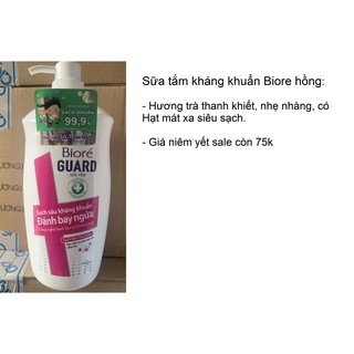 Sữa Tắm Biore Guard Sạch Mịn Thư Giãn