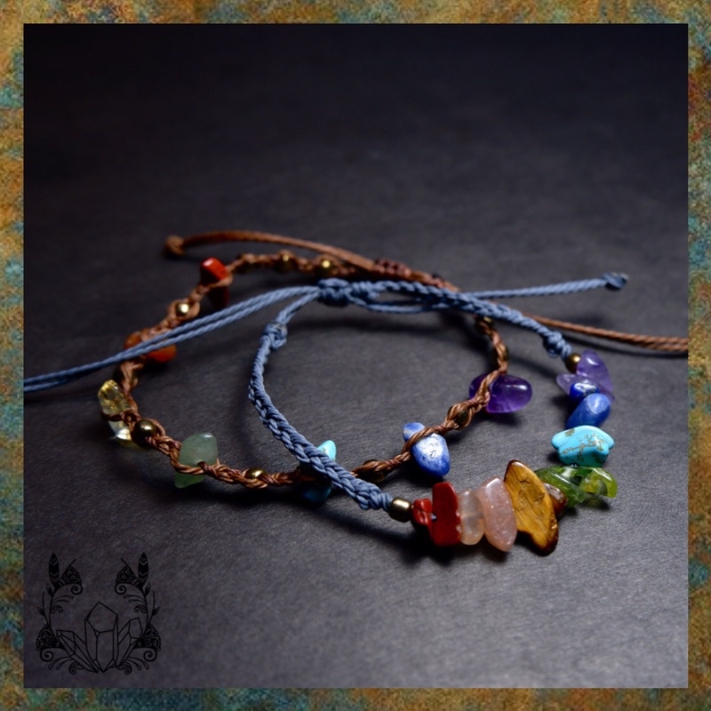 🌈  🌈   Vòng tay 7 màu, handmade, vòng thủ công