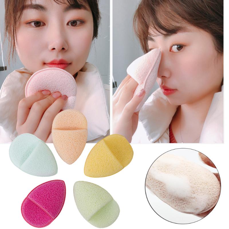 Mút Rửa Mặt Tẩy Tế Bào Chết / Làm Sạch Sâu / Bông Mút Trang Điểm Tiện Dụng
