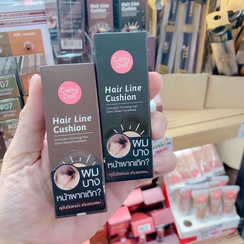 Phấn dặm tóc che hói Cathydoll Thailan , hàng chính hãng