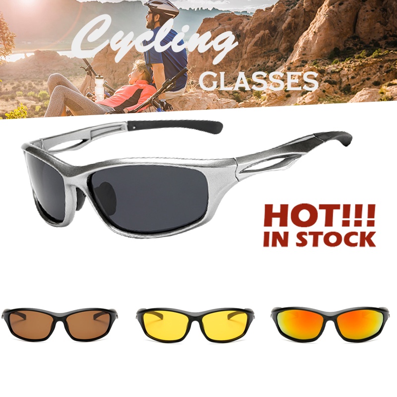 Kính mát chống tia UV cho nam nữ khi đạp xe