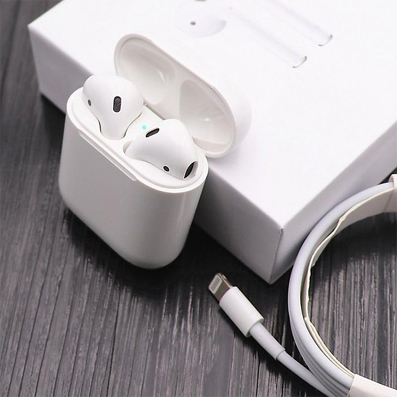 Tặng kèm bao siliconTai Nghe Bluetooth Iphone True Wireless Chuyên Gaming Giá Rẻ cho ios và Android - Thế Hệ Thứ 2