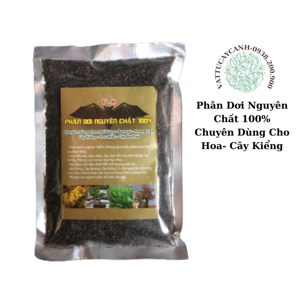 Phân Dơi Nguyên Chất Chuyên Dùng Cho Hoa- Cây Kiểng Rau