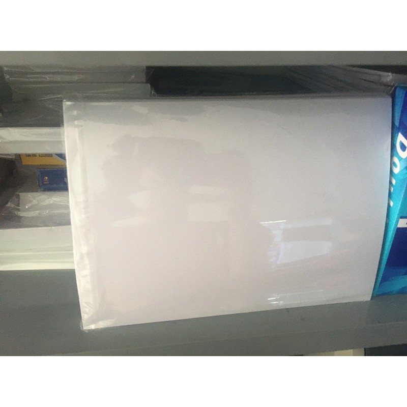 Giấy in ảnh A4 - xấp 100 tờ 1 mặt bóng - Định lượng 140gms
