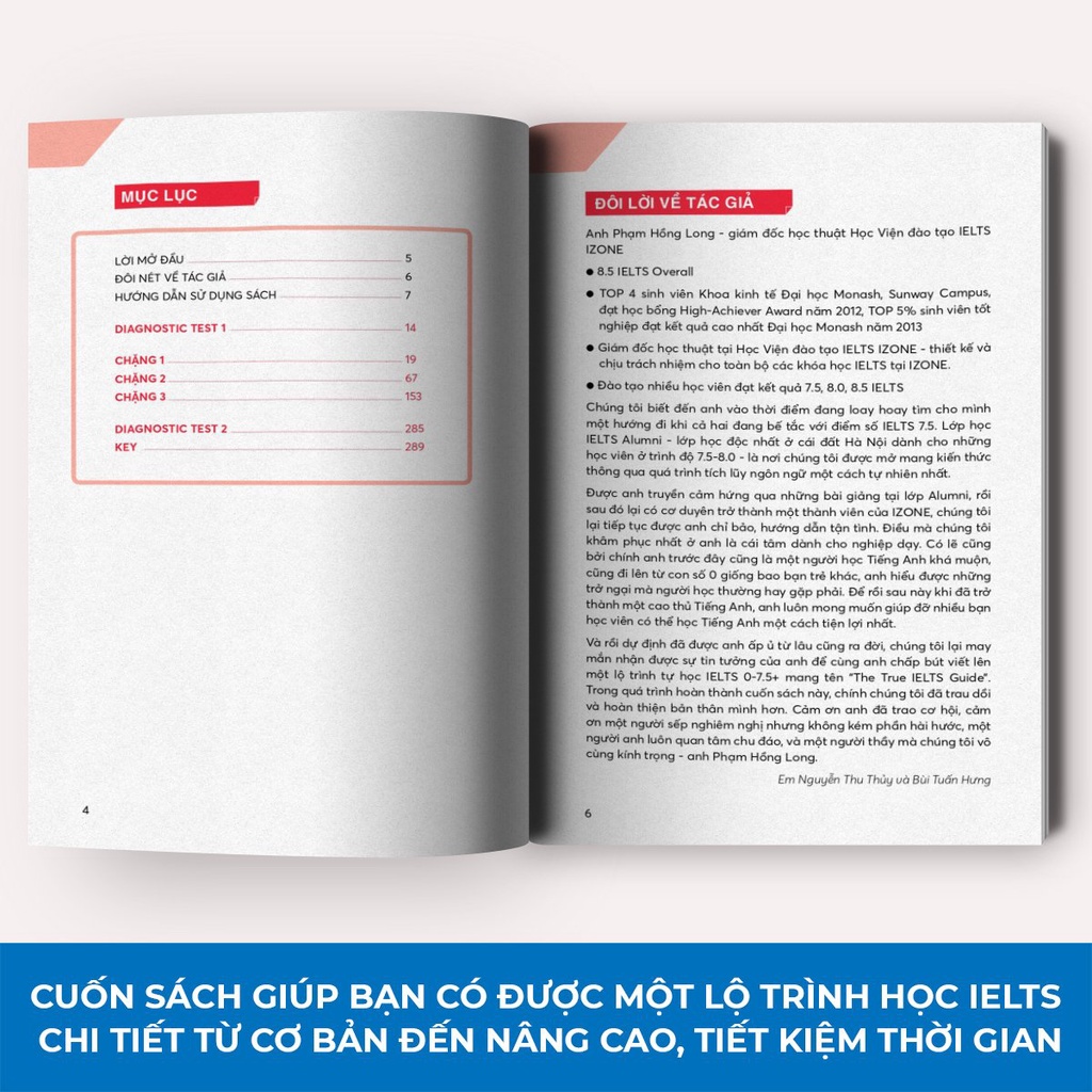 Sách - The True Ielts Guide - Cẩm nang hướng dẫn tự học IELTS chuẩn cho người mới bắt đầu - Tặng tài khoản học tập