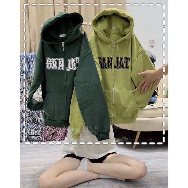 Áo khoác nỉ San Jat H2A988