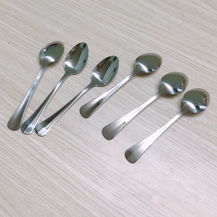 Muỗng trà - Thép không gỉ Inox Cao cấp - Kiểu dáng muỗng cafe dài 13.5cm | BigBuy360 - bigbuy360.vn