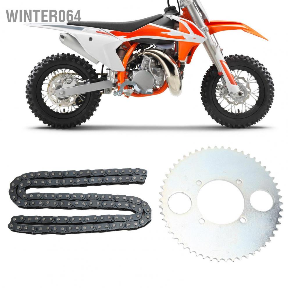 Bánh răng nhông sau T8F 54T với 116 Bộ xích liên kết cho 47cc 49cc 2 thì Winter064