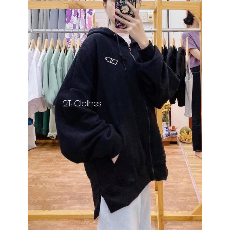 Áo Khoác Nỉ Lót Bông BOTTLE | BigBuy360 - bigbuy360.vn