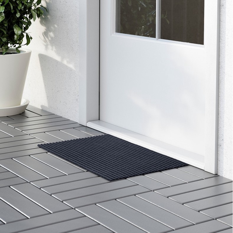 IKEA Thảm chùi chân thảm trải cửa nhà Kristrup IKEA nhập khẩu từ Ai Cập
