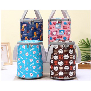 bộ 03 hộp đựng cơm Lock&Lock kèm túi giữ nhiệt - bộ 03 hộp đựng cơm Lock&Lock